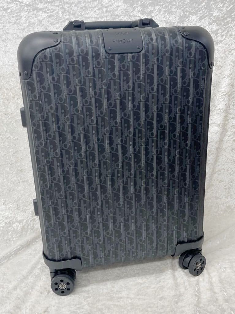 Dior RIMOWA suitcase Rimowa Dior 33L Carry case black 