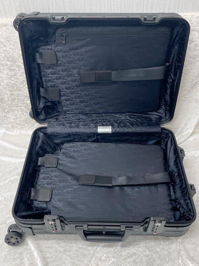 Dior RIMOWA suitcase Rimowa Dior 33L Carry case black 
