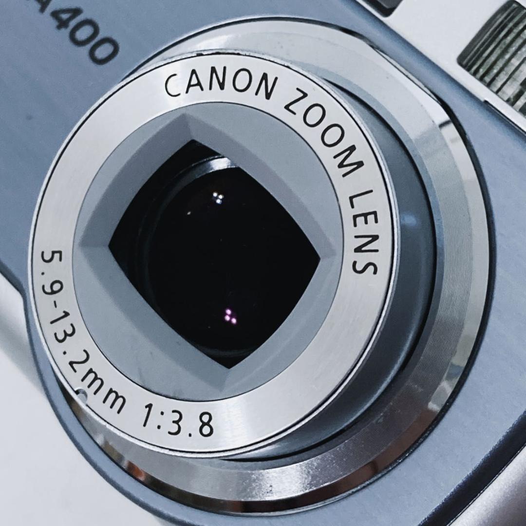 【美品】Canon PowerShot A400 キヤノン オールドコンデジ 単三電池使用 デジタルカメラ デジカメ_画像2