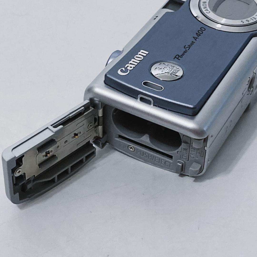 【美品】Canon PowerShot A400 キヤノン オールドコンデジ 単三電池使用 デジタルカメラ デジカメ_画像8