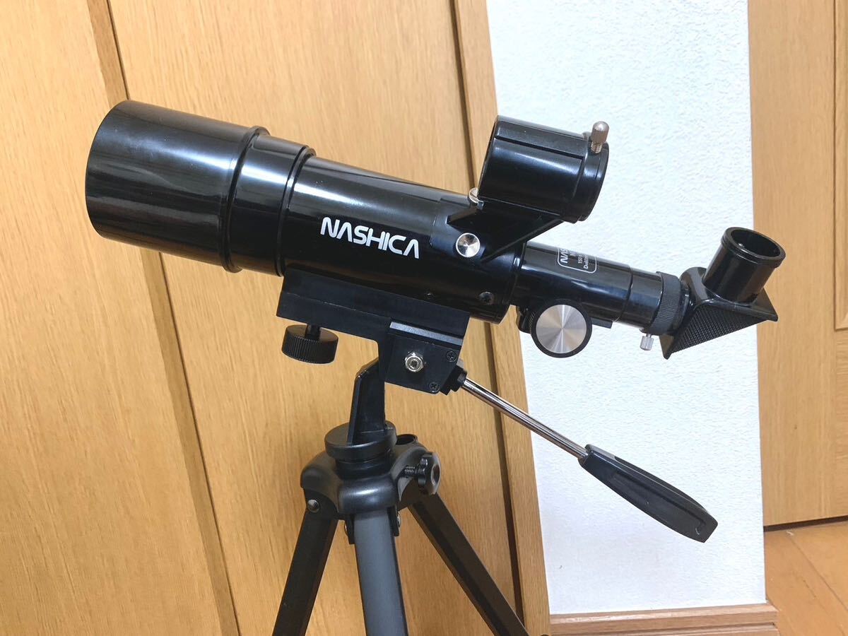 NASHICA ナシカ ミニ天体望遠鏡 M-300 正立超小型本格派天体望遠鏡15倍〜150倍 の画像3