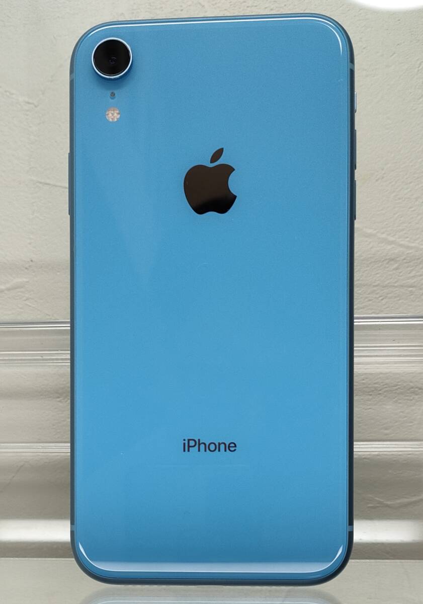 docomo iPhoneXR 64GB ブルー iPhone10 SIMロックなし 中古品の画像2