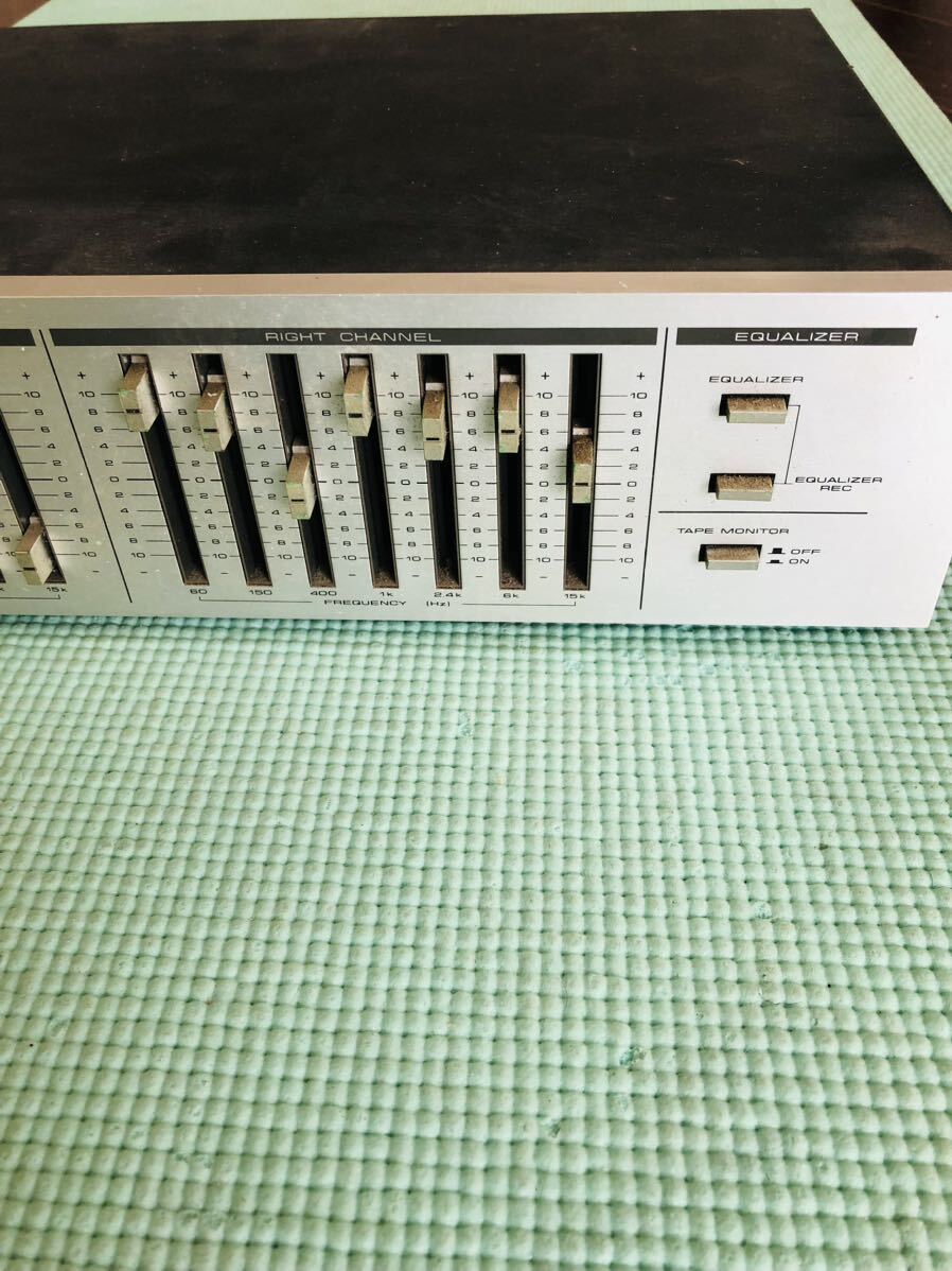 4.10 PIONEER GRAPHIC EQUALIZER MODEL SG-100 グラフィックイコライザー 通電確認品の画像3