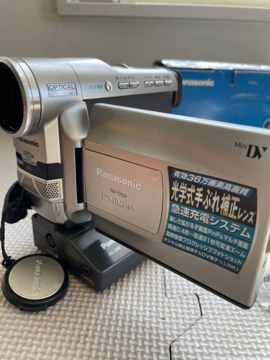 2.3 SPORTSMATE MULTI DIGICAM Panasonic NV-DS9 デジタルビデオカメラ　備品多数　現状　動作品引き取り品　美品_画像7