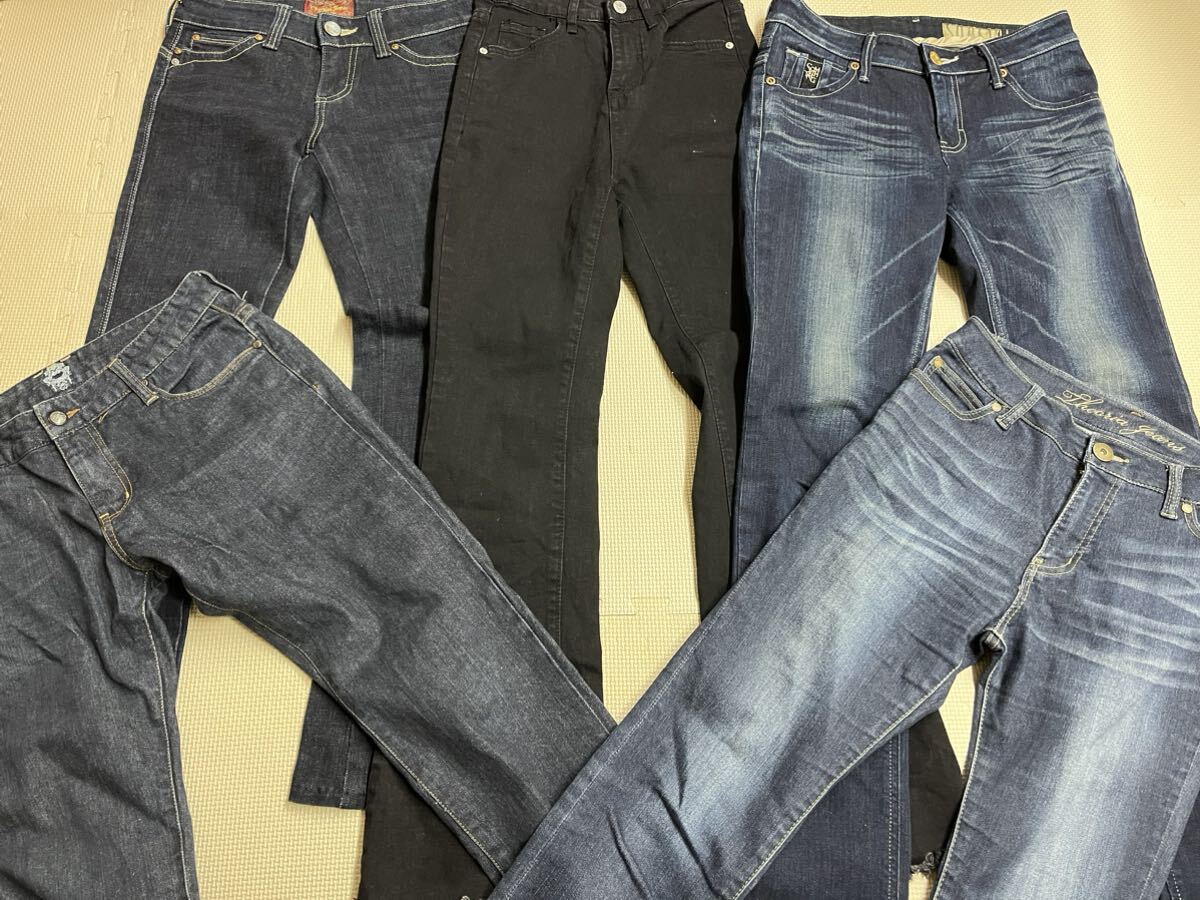 72)【1スタ】福袋*レディース*デニム*大量まとめ売り*40点セット*ジーンズ*LEVI’S*ZARA*moussy等*リメイク*の画像9