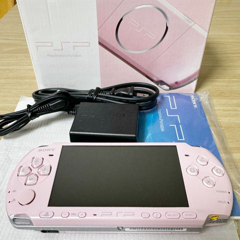 SONY PSP3000ピンク◇未使用に近い◇動作確認済み◇すぐに遊べる状態です◇送料無料_画像3