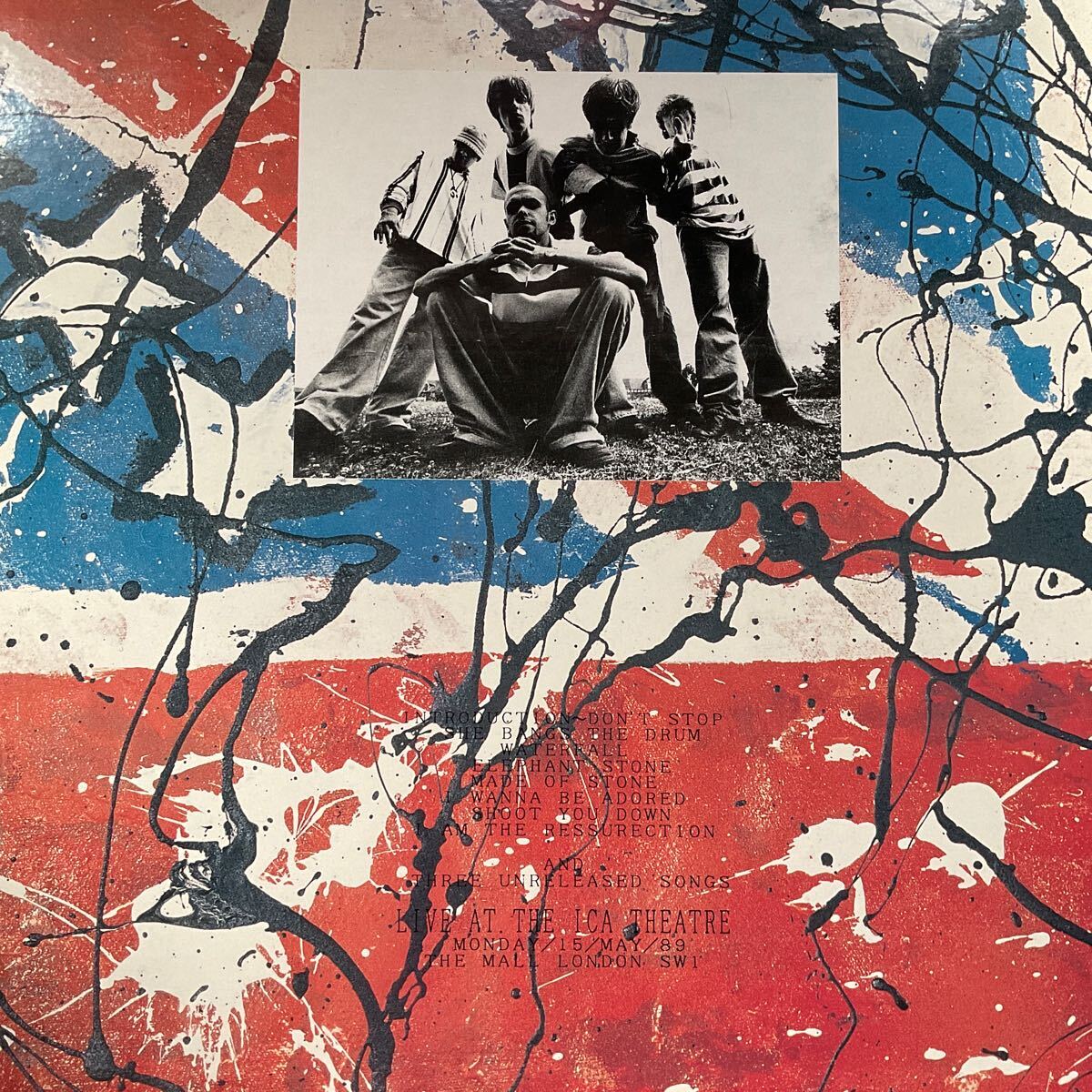 The Stone Roses 1st LP Stone low zez2 sheets set freebie attaching not yet departure table 