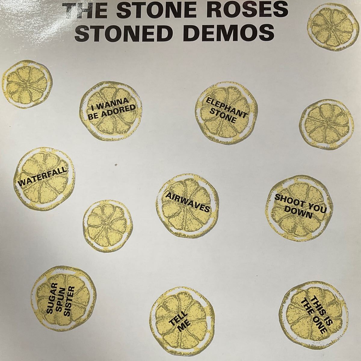 The Stone Roses 1st LP Stone low zez2 sheets set freebie attaching not yet departure table 