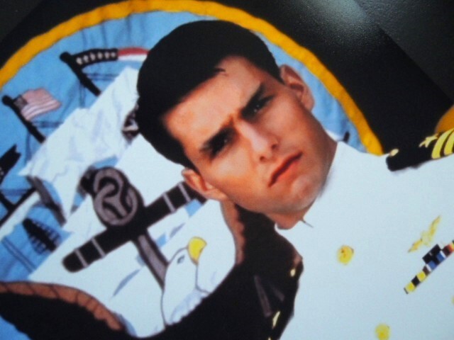A4 額付き ポスター TOP GUN トップガン Tom Cruise トムクルーズ 1986 アメリカ海軍_画像3