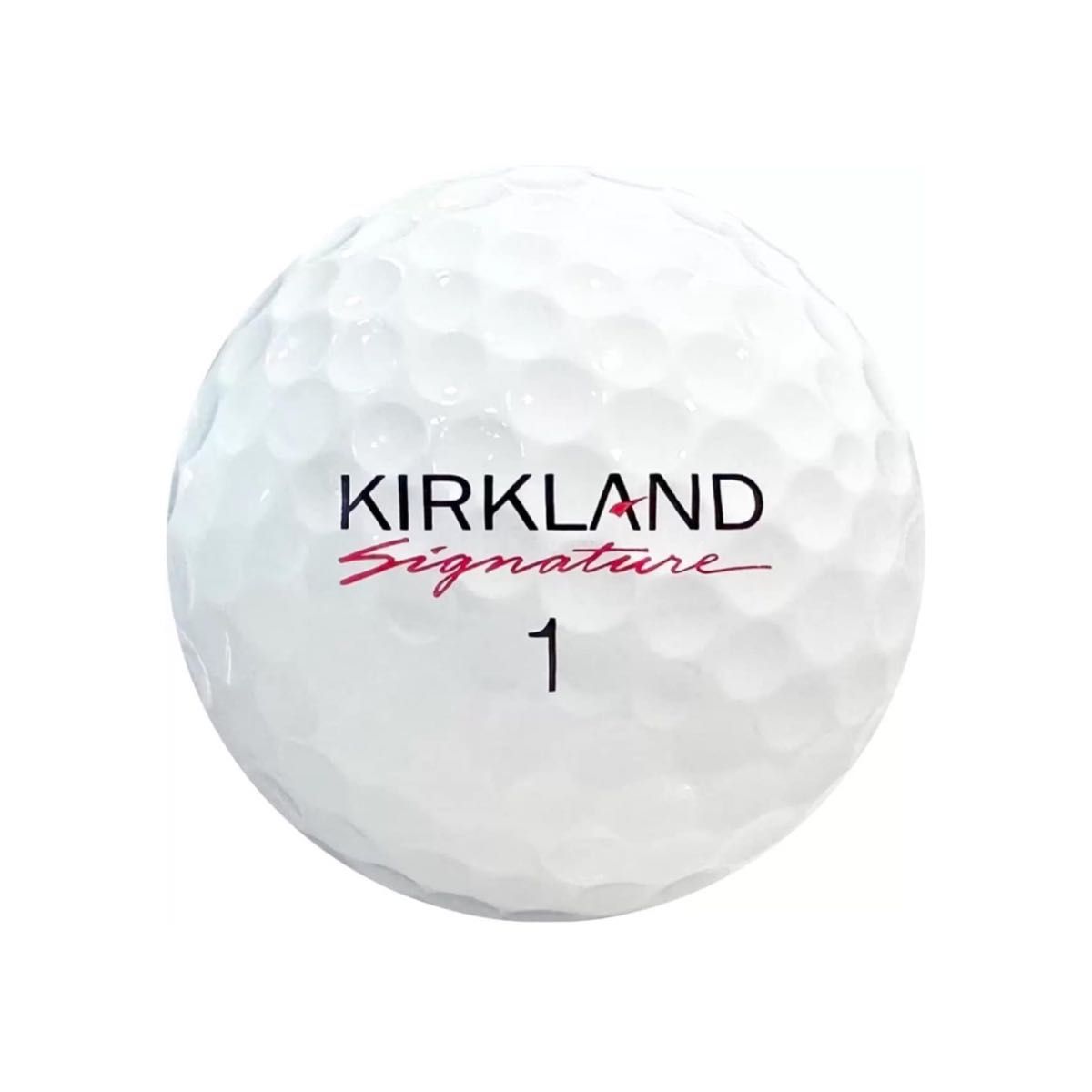カークランドシグネチャー パフォーマンスプラス 3ピースゴルフボール 1ダース 12球 ホワイト 新品