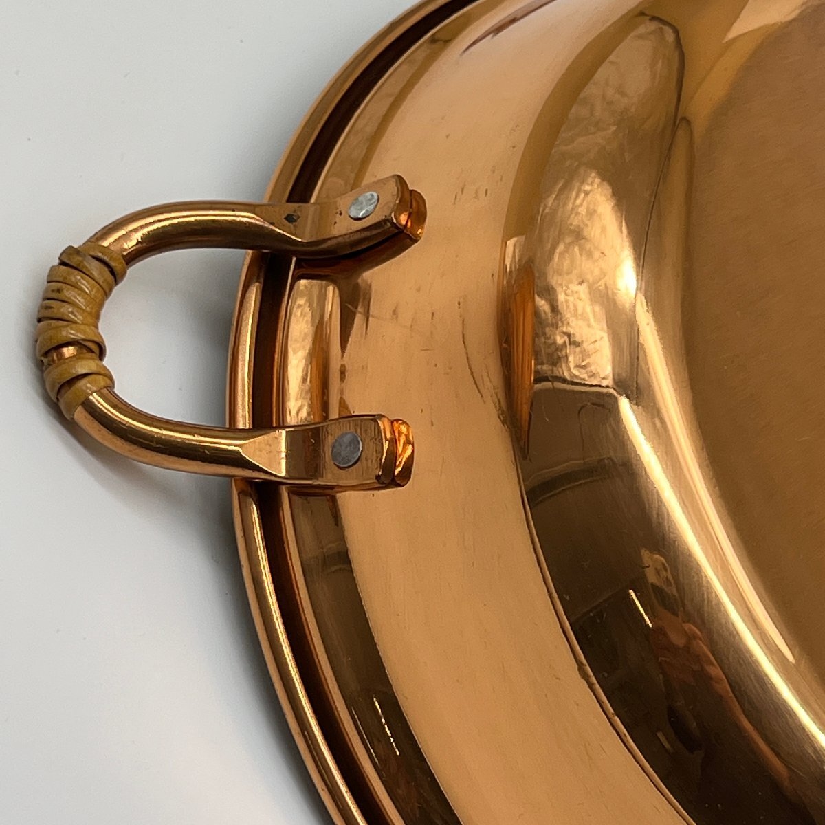 銅製 両手鍋 レトロ COPPER 銅鍋の画像9