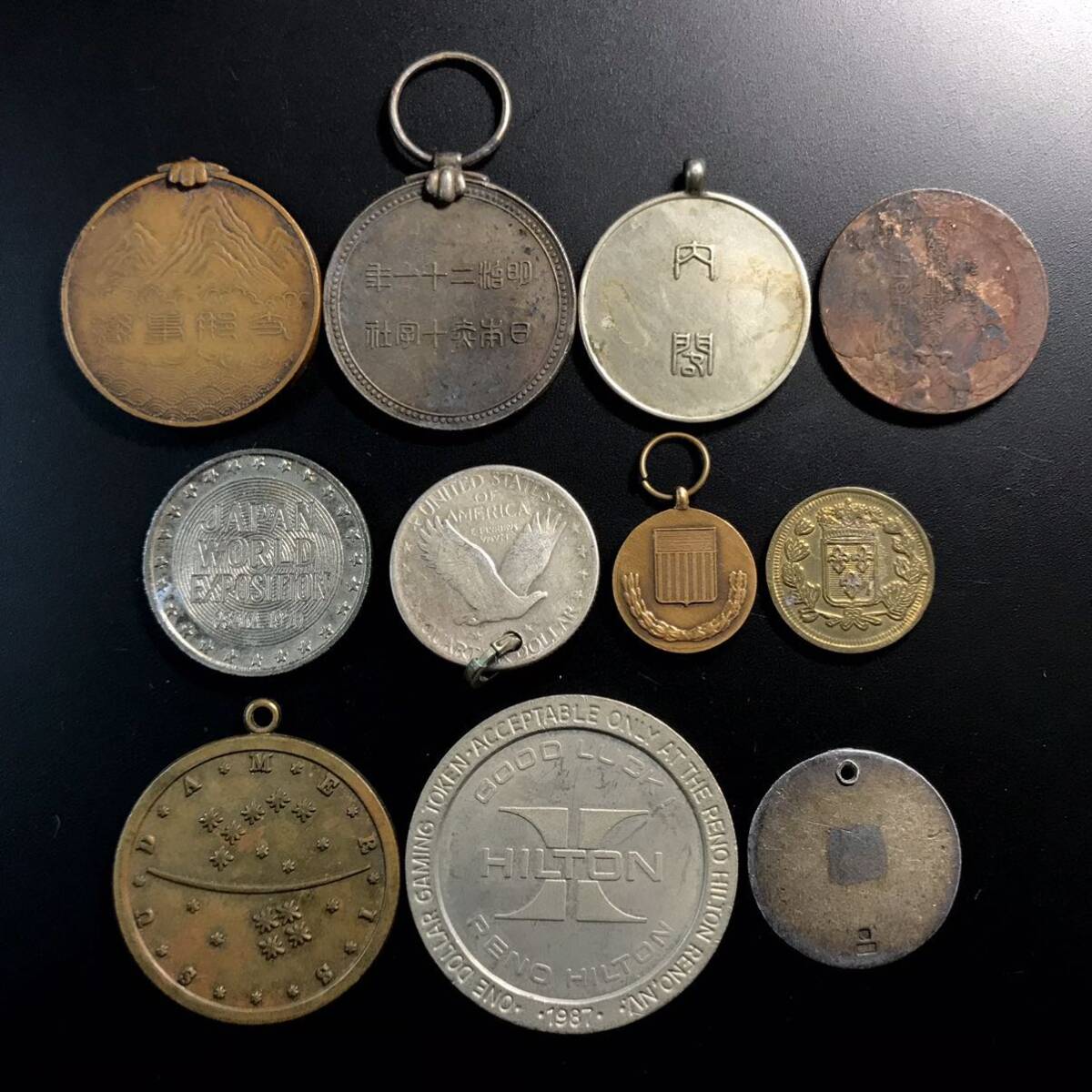 古メダル　従軍記章　赤十字　外国コイン　いろいろまとめ　17-11_画像6
