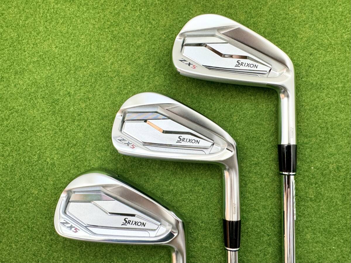 ◆超美品◆SRIXON ZX5 アイアン◆#5〜PW（6本セット）◆N.S.PRO 950GH D.S.T.（R）◆日本仕様◆スリクソン◆の画像2