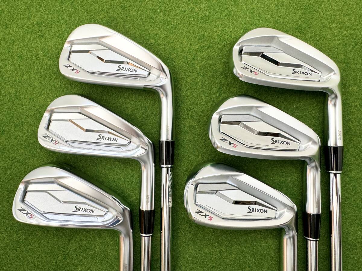 ◆超美品◆SRIXON ZX5 アイアン◆#5〜PW（6本セット）◆N.S.PRO 950GH D.S.T.（R）◆日本仕様◆スリクソン◆の画像1