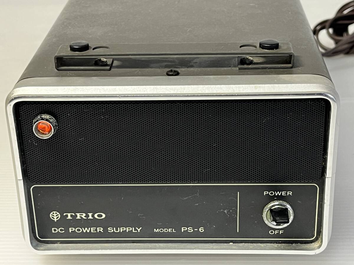 TRIO/トリオ　　 DC POWER SUPPLY パワーサプライ　　PS-6 　　通電確認OK　　_画像2