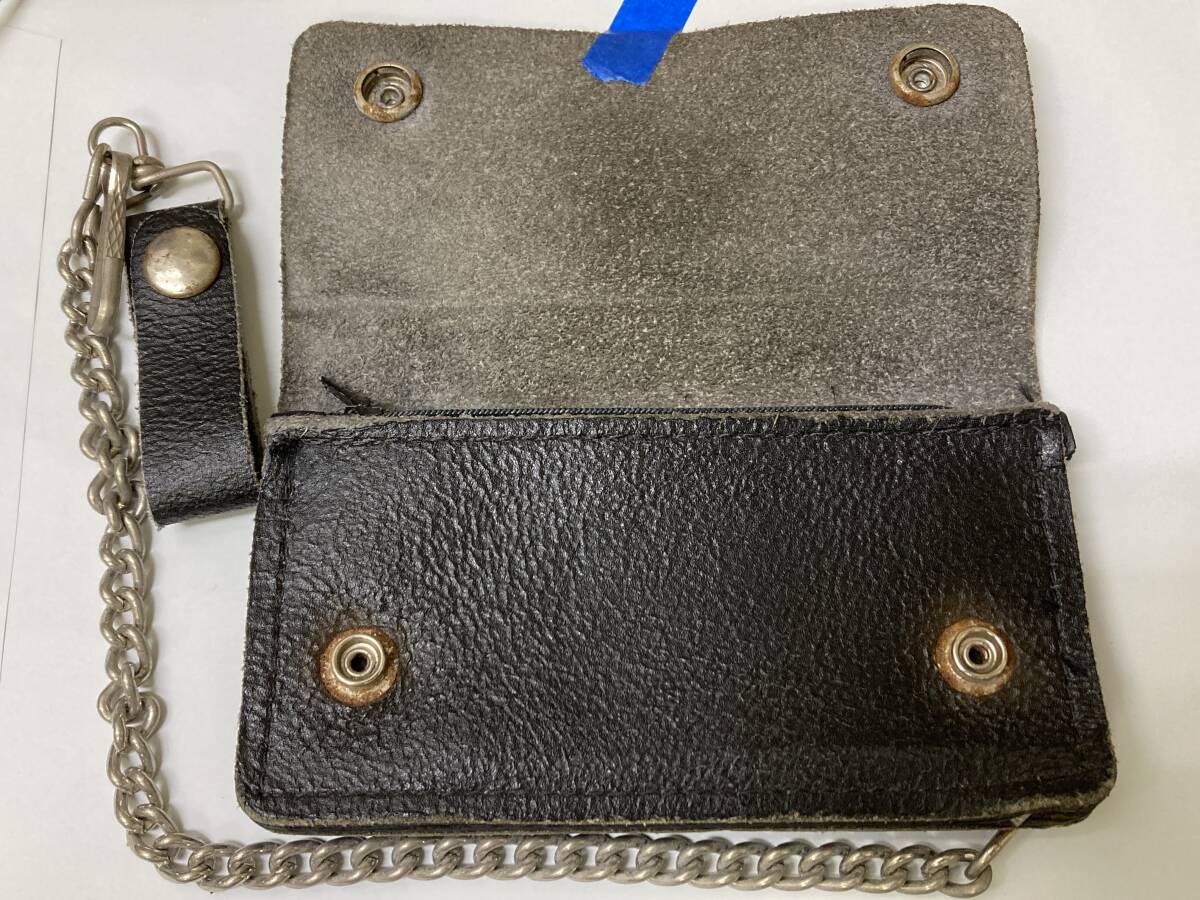 90年代米国製 ハーレーダビッドソン 本革財布 HARLEY DAVIDSON 90年代米国製 ハーレーダビッドソン 本革財布 HARLEY DAVIDSON