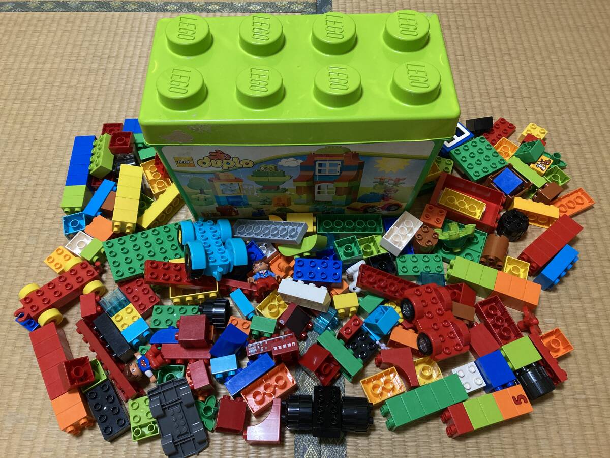 送込 洗浄済 レゴ デュプロ LEGO duplo 大量 幼児 おもちゃ 玩具 知育 ブロック 積木 ゲーム こども 子供 キッズ 幼稚園_画像1