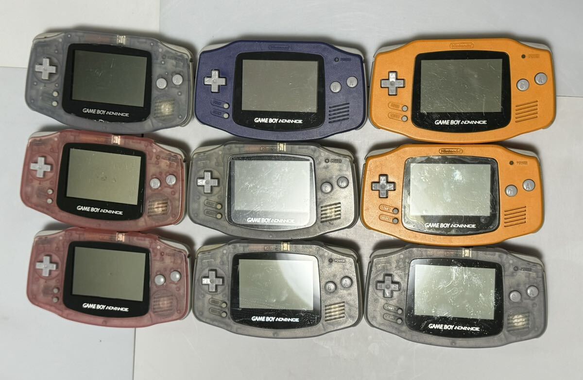  Game Boy Advance body 8 pcs. set junk ( operation goods ) free shipping 