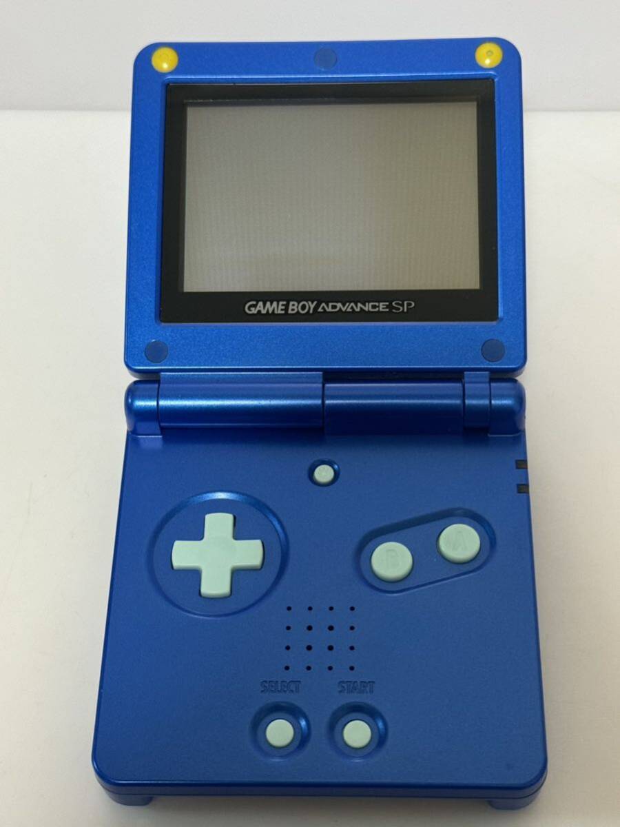  Game Boy Advance SP lock man blue free shipping 