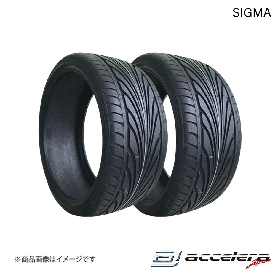 ACCELERA アクセレラ 215/35ZR18 84W XL SIGMA サマータイヤ 2本 タイヤ単品_画像1