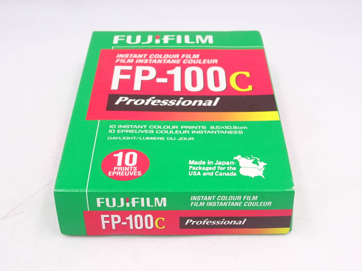 AA1504/未開封 期限切れ フィルム 富士フィルム FP-100 C Professional 10枚入り 箱/FUJIFILM フジフィルム カメラ 保管品の画像8