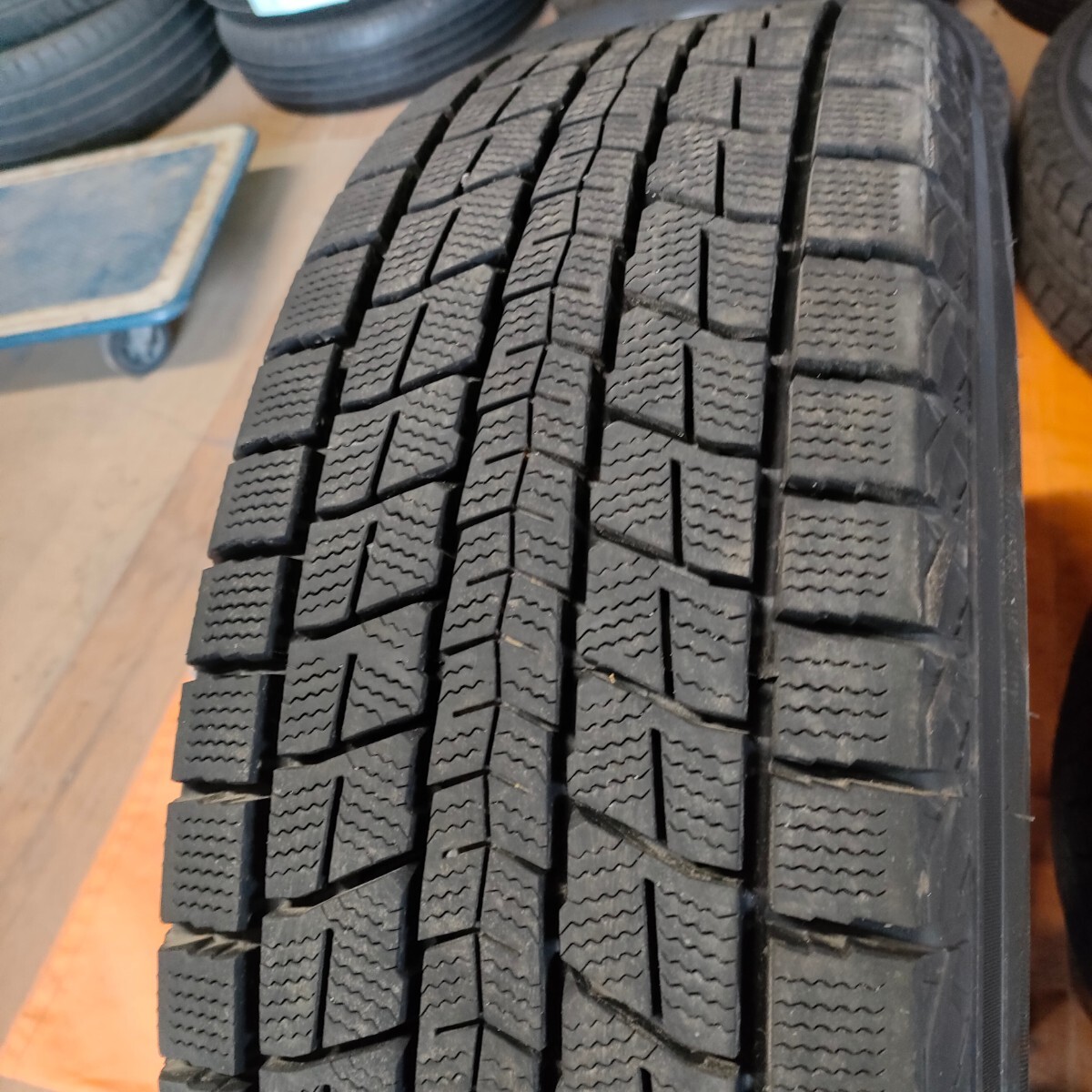 【G0406】17インチ アルミホイール付きスタッドレスタイヤ4本セット 225/65R17_画像9