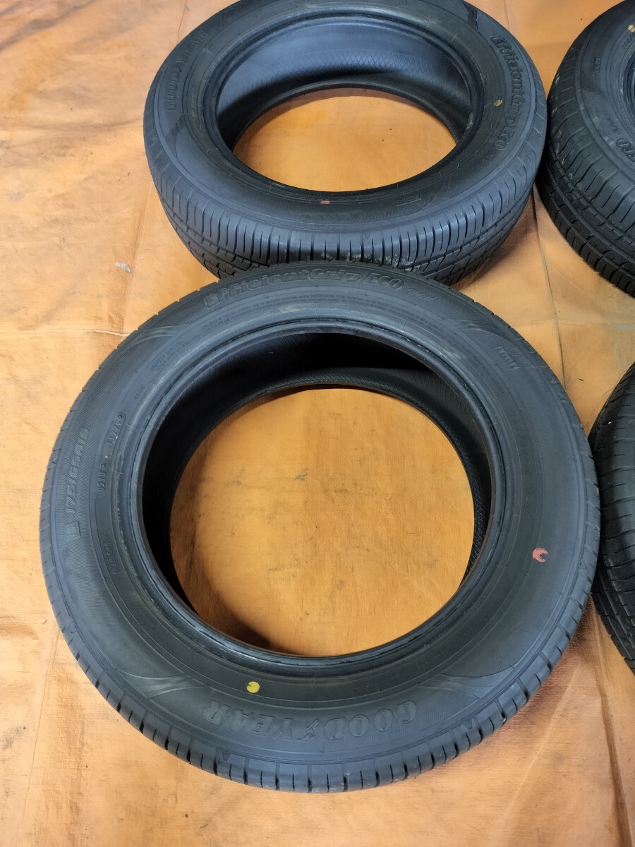 【G0427】GOODYEAR EfficientGrip ECO 175/65R15 ノーマルタイヤ４本セットの画像2