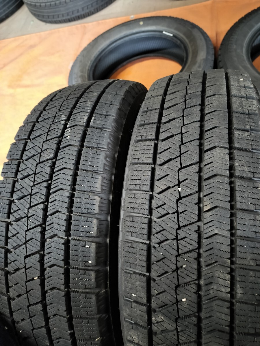 【G0427】BRIDGESTONE BLIZZAK VRX2 155/65R13 スタッドレスタイヤ４本セット_画像7