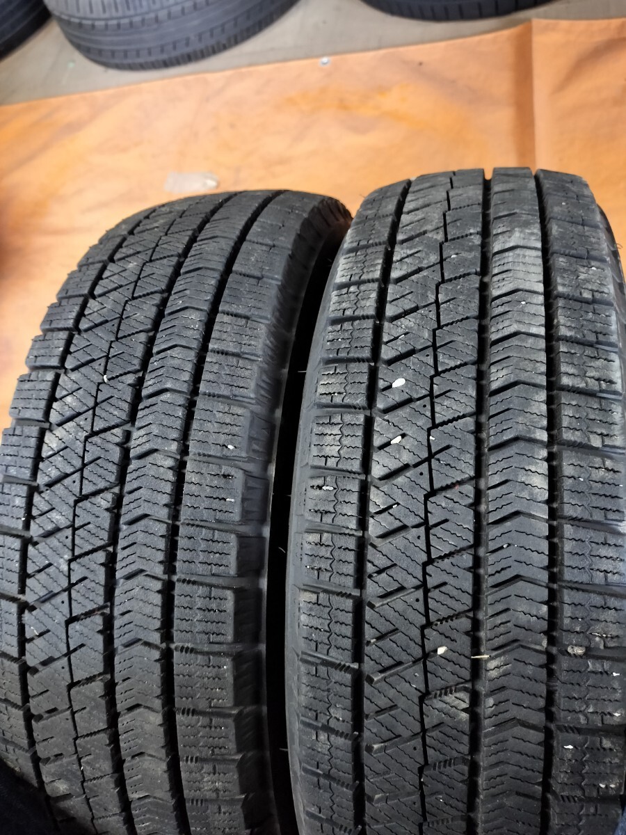 【G0427】BRIDGESTONE BLIZZAK VRX2 155/65R13 スタッドレスタイヤ４本セット_画像8