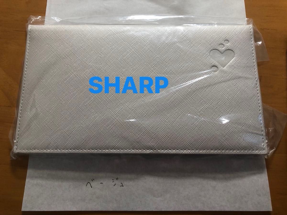 マスクケース　SHARP シャープ　【ライトベージュ】