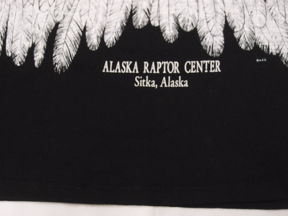 ◆古着卸USA■Hanes☆Tシャツ★★★L　 Alaska Raptor Center　アメリカ直輸入　SALE お見逃しなく!_画像5