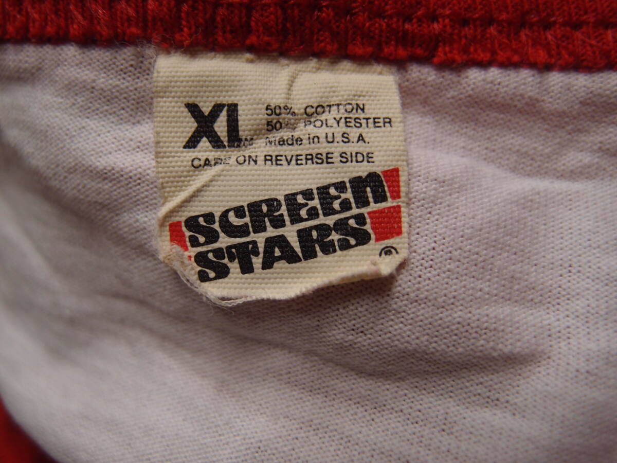 * old clothes .USA#SCREEN STARS* T-shirt ***XL NASA OLD American direct import SALE don't miss it!