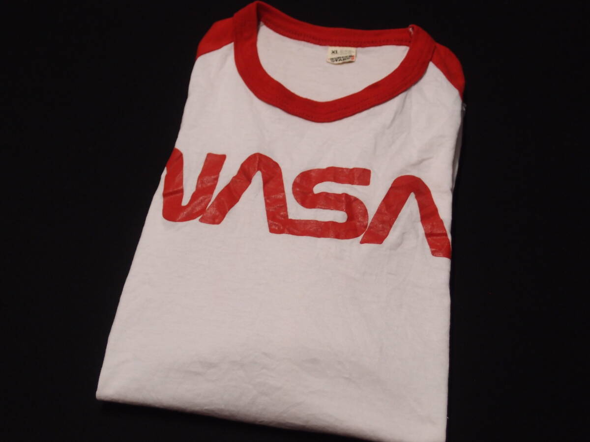 * old clothes .USA#SCREEN STARS* T-shirt ***XL NASA OLD American direct import SALE don't miss it!