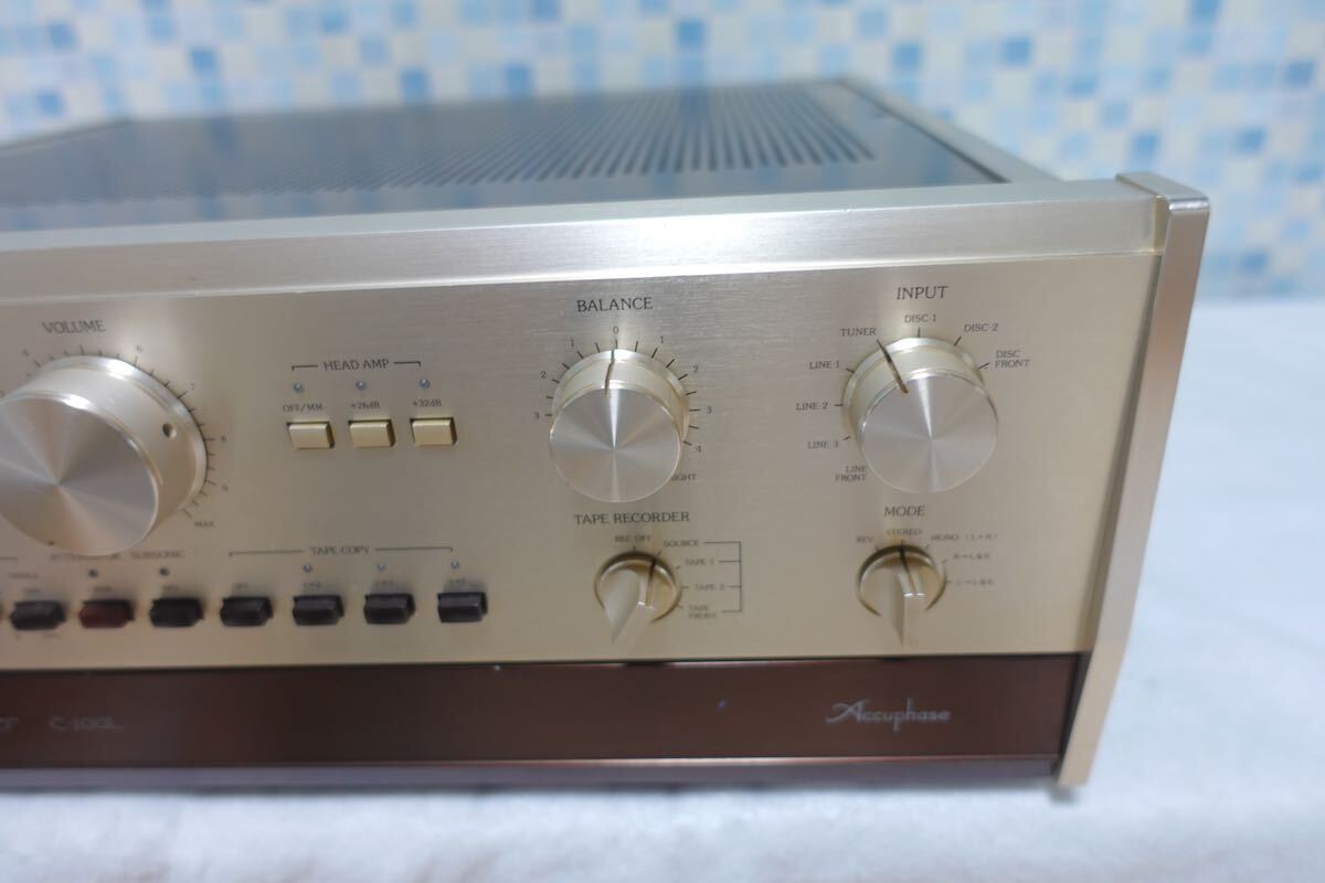 Accuphase アキュフェーズ コントロールアンプ C-200L 動作品_画像4