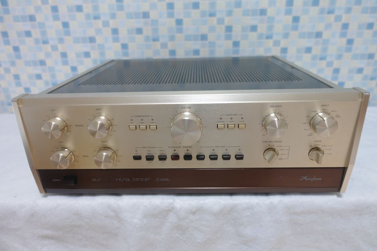 Accuphase アキュフェーズ コントロールアンプ C-200L 動作品_画像1
