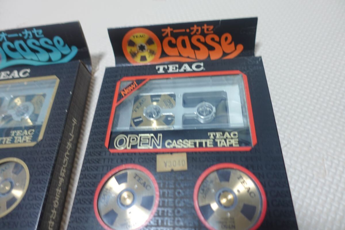 稀少 TEAC Ocasse OC-5N ニューオープンカセットテープ オーカセ 未使用品の画像5