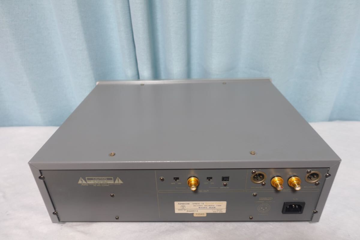 AIRBOW TEAC VRDS-15 Special Tuned CDプレーヤー ティアック ジャンク品の画像8