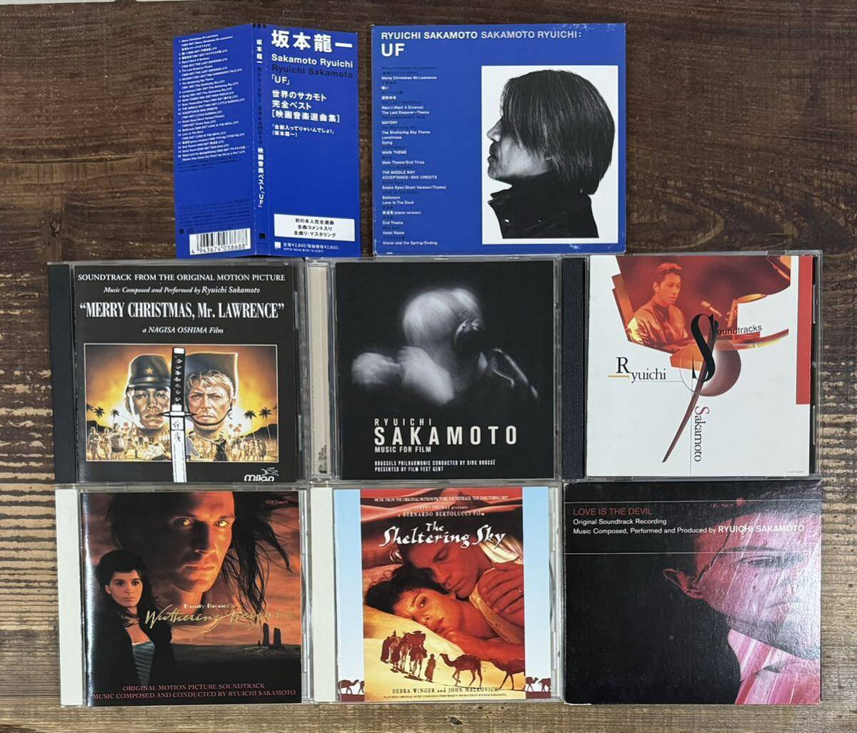 サントラ関連 CD7枚セット】坂本龍一 RYUICHI SAKAMOTO■戦場のメリークリスマス■嵐が丘■MUSIC FOR FILM■検) YMO 細野晴臣 高橋幸宏