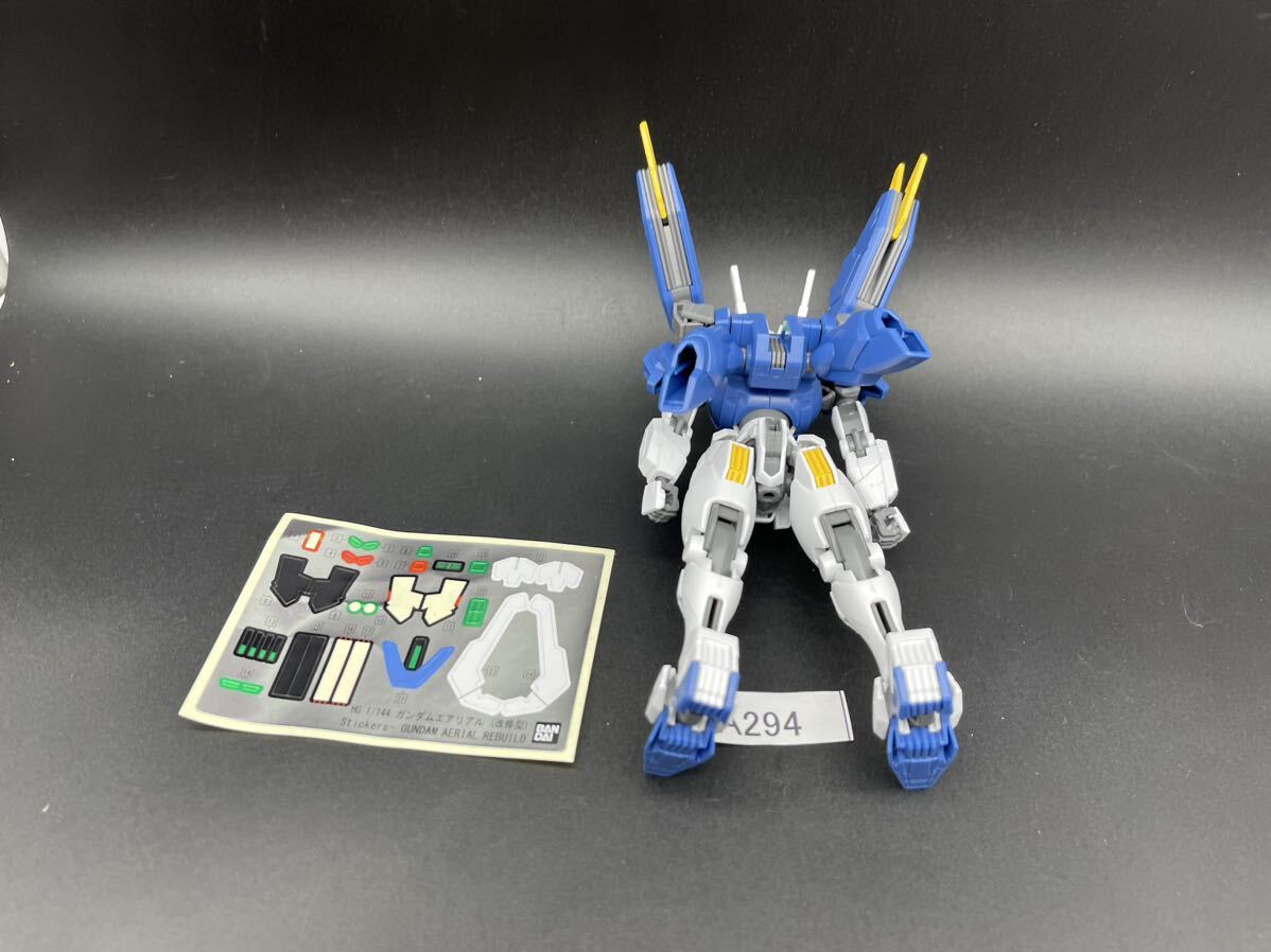 即決 同梱可 A294 HG 1/144 エアリアル 改修型 リビルド ガンダム ガンプラ 完成品 ジャンク_画像3