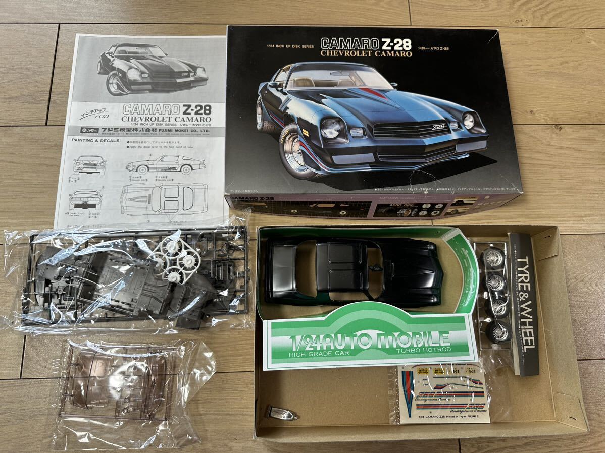 フジミ CAMARO Z-28 シボレー カロマ プラモデル の画像3