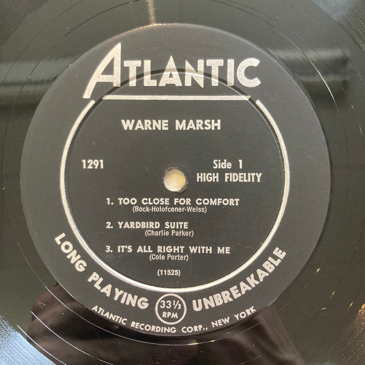 WARNE MARSH /WARNE MARSH /1291 /US-ORIGINAL★送料着払い★URT_画像3