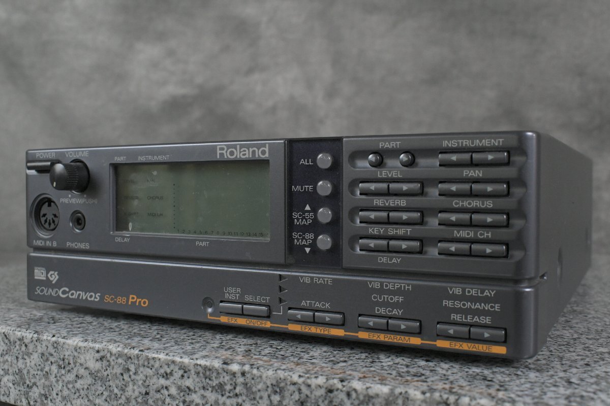 Roland ローランド SOUND Canvas SC-88 Pro MIDI 音源モジュール【現状渡し品】★Fの画像1