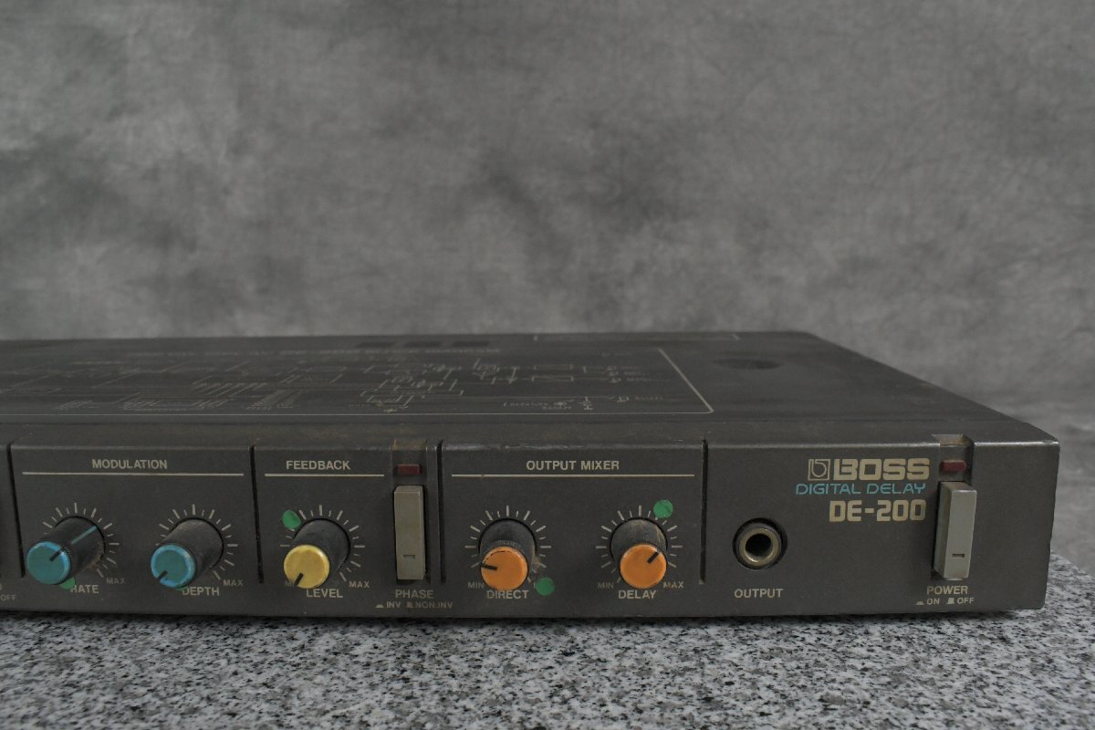 BOSS ボス DE-200 デジタルディレイ DIGITAL DELAY【現状渡し品】★Fの画像9