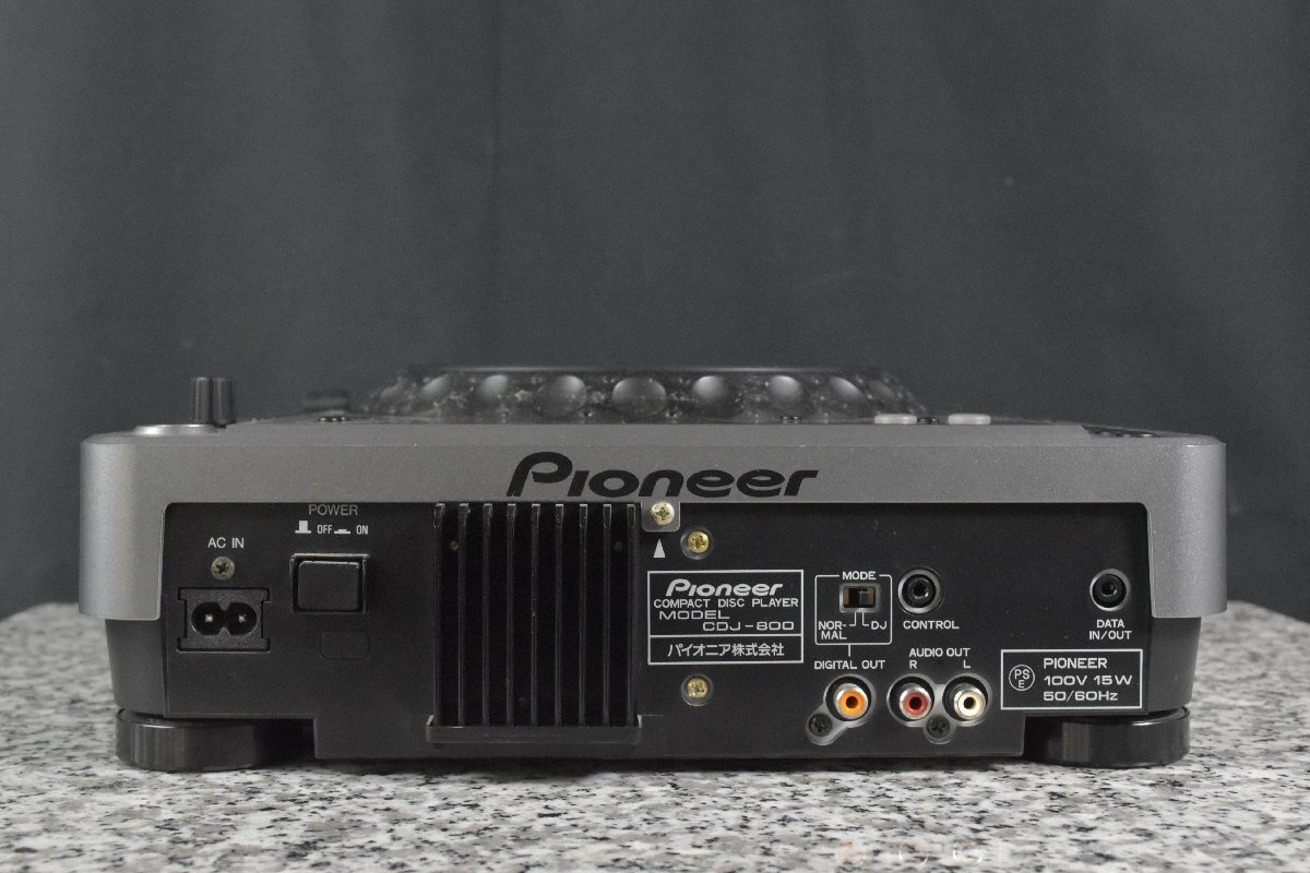 Pioneer パイオニア CDJ CDJ-800 Compact Disc Player【現状渡し品】★F_画像5