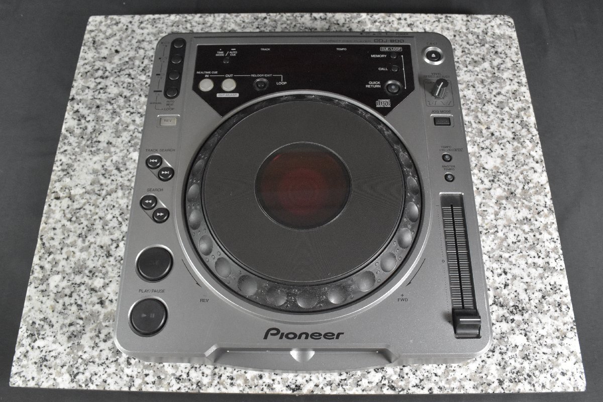 Pioneer パイオニア CDJ CDJ-800 Compact Disc Player【現状渡し品】★F_画像6