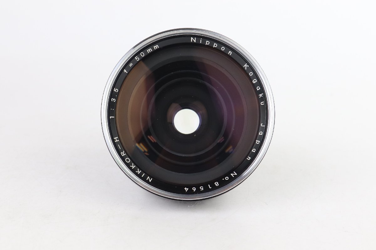 Nikon ニコン Nippon Kogaku Nikkor-H 50mm F3.5 For Zenza Bronica ゼンザブロニカ 中判カメラ用 ★Fの画像2