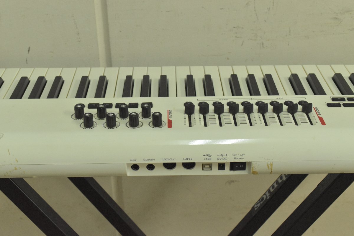 M-AUDIO Axiom pro 61 MIDIキーボード【現状渡し】★Fの画像9