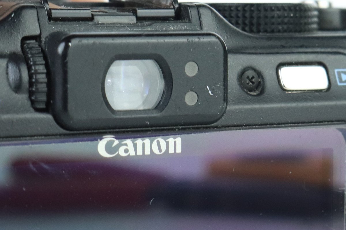 Canon PowerShot キヤノン パワーショット G9 コンパクトデジタルカメラ + LA-DC58H コンバージョンレンズアダプター付き★Fの画像8