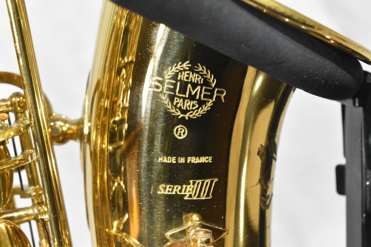 【送料無料!!】SELMER/セルマー アルトサックス SERIE IIIの画像6