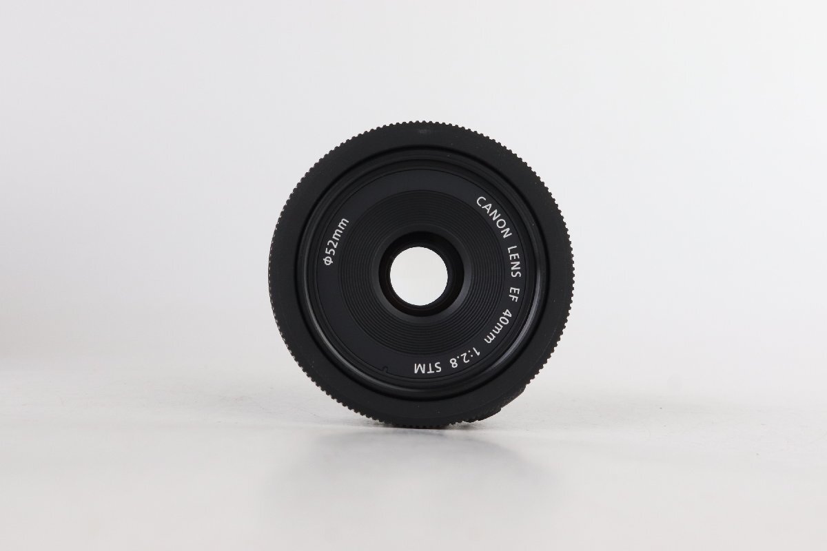 Canon キヤノン EF 40mm F2.8 STM 薄型・軽量なパンケーキレンズ ★Fの画像2
